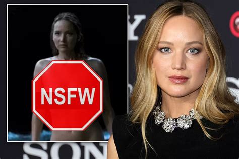 does jennifer lawrence do nude scenes|As Jennifer Lawrence shocks fans with full